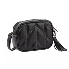 Bolsa De Couro Legítimo Feminina Ombro Ref 1255