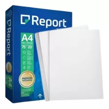 Papel Sulfite A4 75g Resma 500 Folhas Report Branco