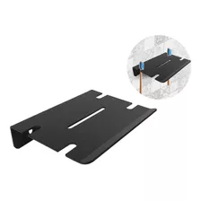 Porta Cepillos De Baño 11cm Acero Inoxidable Negro Sanitario