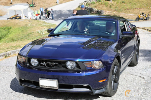 Ford Mustang 2010 2014 Juego Faros Fondo Negro 2011 2012 Par Foto 2