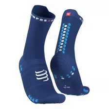 Calcetines Running Compressport Pro Racing Azul Xu00046b533