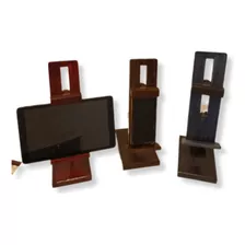 Soporte Tablet Ajustable Samsung Pro Madera