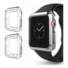 Protector Case Mica Transparente Apple Watch Series 5 4 3 2