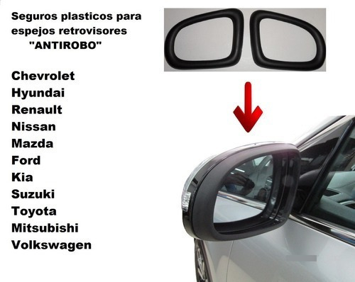 Proteccion Seguros Espejos Laterales Kia Optima 2015-2020 Foto 8