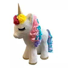 Piñata De Unicornio Jumbo Diamantado
