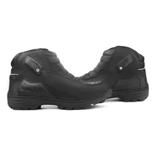 Bota Para Moto Acero Couro Road Touring