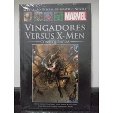 [frete Rm Gratis] Hq Graphic Novel Marvel Salvat 90 Vingadores Versus X-men Consequencias Novo Lacrado 2019 Rjhm