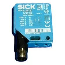 Sensor Óptico Sick Wt12l-2b530 Detección 0-200mm