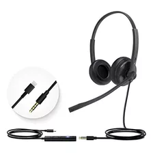 Dell Dell Stereo Headset Wh1022 - Auricular - Cableado Color Negro Color De La Luz Negro