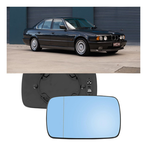 Luna Espejo Azul Der Compatible Bmw 4p Serie5 E34 1992-1995 Foto 2