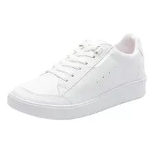 Tenis Casual Dama Color Blanco Total Bella Shoes Estilo 937