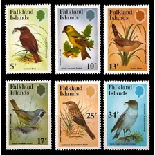 Pájaros - Malvinas (falkland Is) - Serie Mint - Yv 370-5