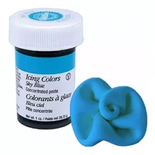 Colorante En Gel Comestibles Wilton Azul Celeste