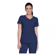 Infinity Blusa Mujer Scrubs Mock Wrap 2625a, M, Navy