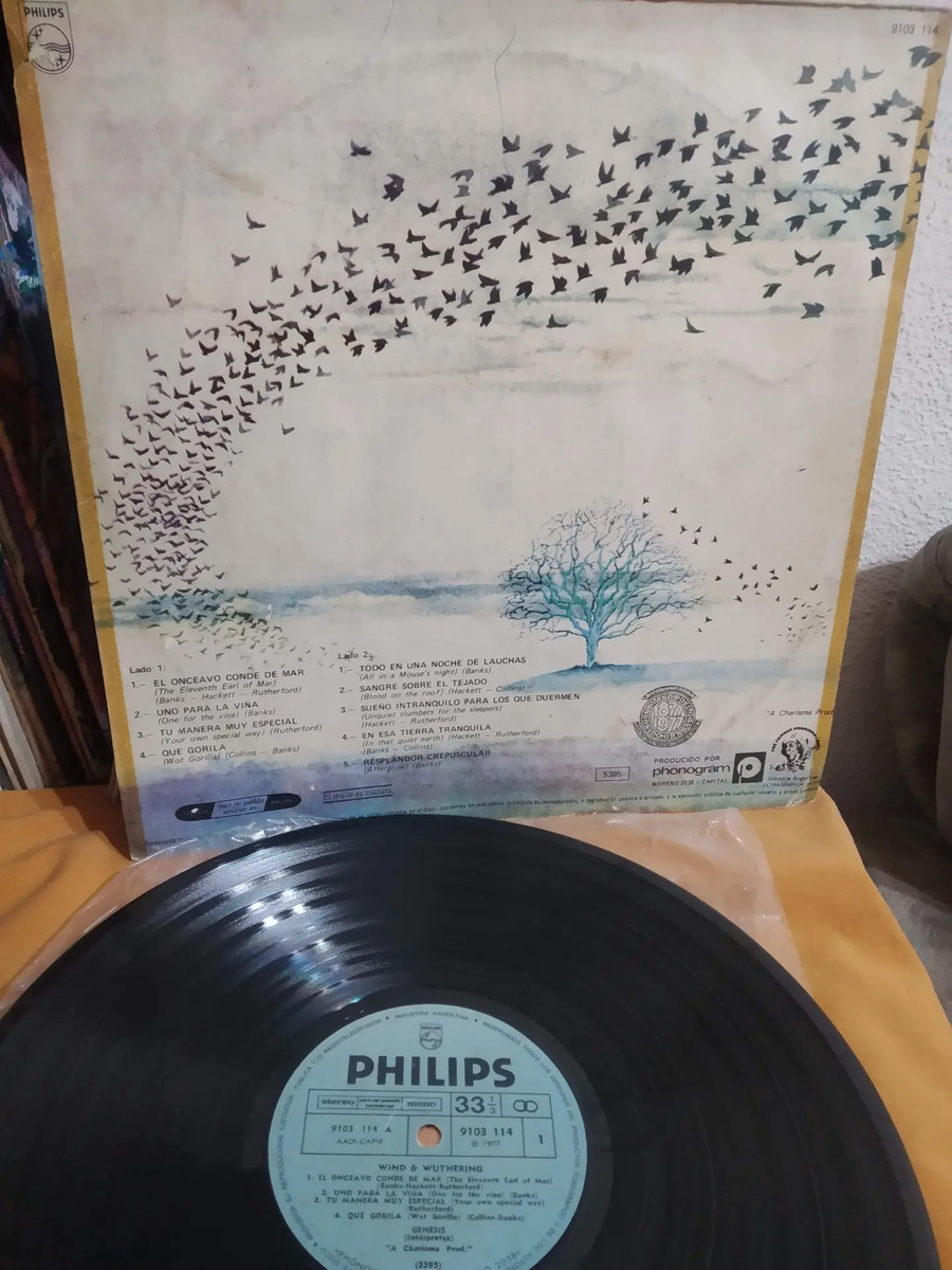 Genesis - Wind & Wuthering - vinilo 1977