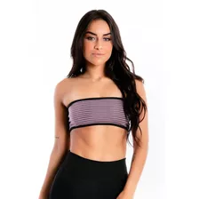 Cropped Tomara Que Caia Preto Com Violeta