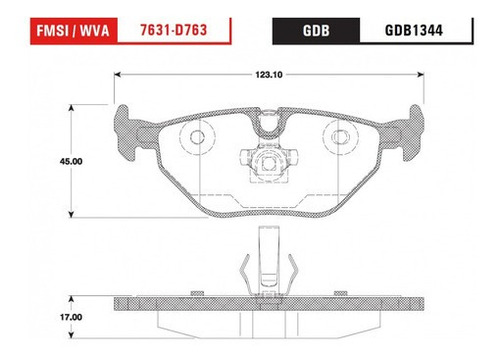 Balata Trasera Low Trwp Bmw 323ci 2.5 2000 Foto 2