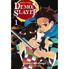 Livro Demon Slayer: Kimetsu No Yaiba - 1