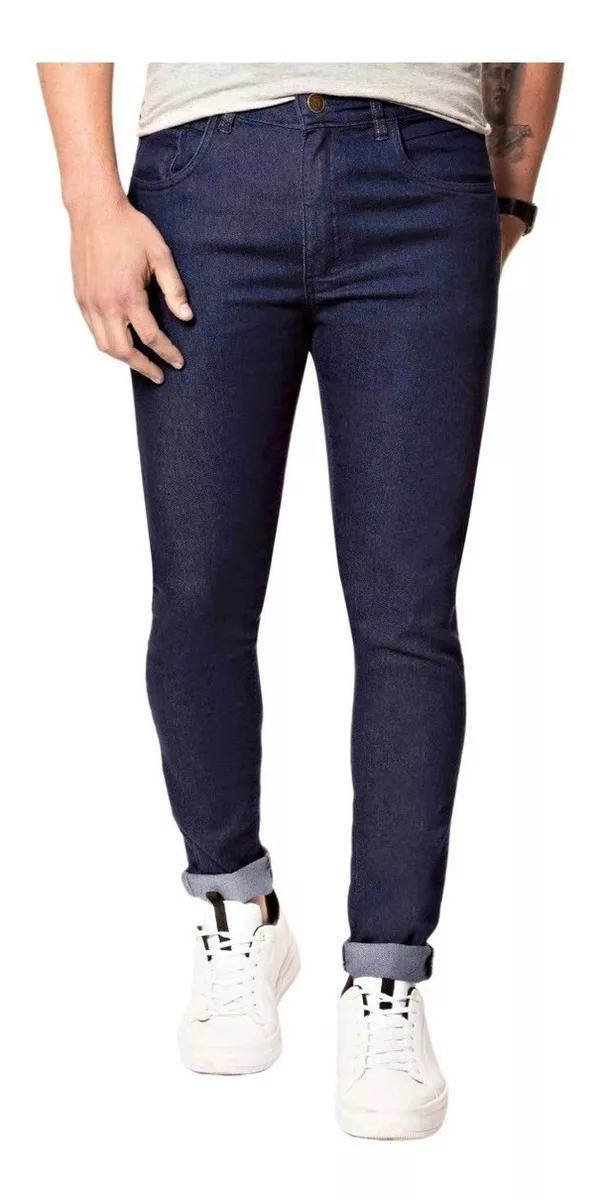 Kit 2 Calças Jeans Masculina Slim Com Lycra