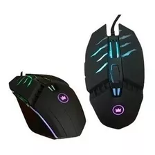 Mouse Gamer Retroiluminado Usb 3600dpi 6 Botones Tk-m04 Rgb