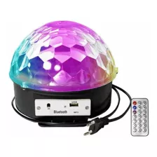 Bola Disco Rítmica Luces Led Fiesta Bluetooth Pendrive