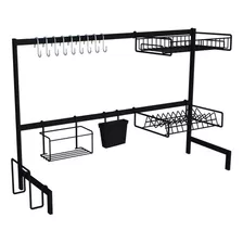 Cozinha Suspensa Modular Autosustentável Escorredor 20 Peças