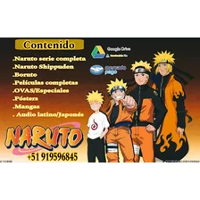 Saga Completa De Naruto (naruto Shippuden, Botuto Y Ovas)