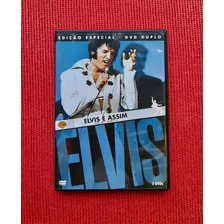 Dvd Duplo Elvis Presley - Elvis É Assim 