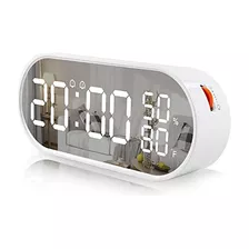 Reloj Despertador Digital Puerto Usb Cargar, Pantalla D...