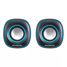 Caixa De Som Goldentec Gt Sound 2.0 - 6w Rms - 26365