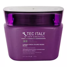 Máscara Negro Matizante Tec Italy Lumina Forza Colore 280gr