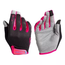 Guante Best Mtb Largo Mujer Negro/fucsia Talla S Touch