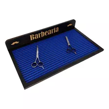 Tapete Emborrachado Luxo Para Bancada Barbearia - Mdf