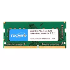 Memoria Ram Gamer Color Verde 8gb 1 Tecmiyo 8g1rpc4-21300s-g0