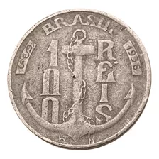 Moeda Do Brasil - 100 Réis - Brasileiros Ilustres 1936