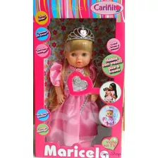  Muñeca Maricela Princesa Dice 6 Frases Cariñito Bebote