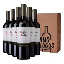 Vino Casillero Del Diablo Malbec Caja X6 - Oferta Vinologos