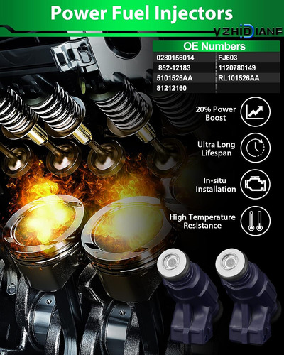 0280156014 Para- Inyectores De Combustible Mercedes-benz 3.2 Foto 4