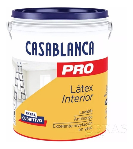 Casablanca Pro Pintura Latex Interior X 20 Lts Migliore