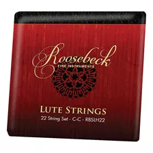 Roosebeck Lute - Juego De Cuerdas Para Arpa, 22 C-c