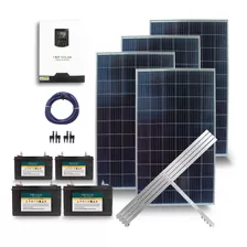 Kit Solar Completo Inteligente Paneles 270 Inverter 3000w 3s