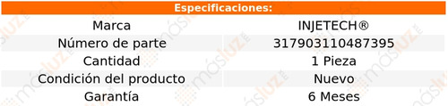 1- Inyector Combustible Altima 2.5l 4 Cil 2007/2013 Injetech Foto 2