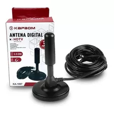 Antena Digital Interna E Externa Pra Tv Kapbom Ka-1097