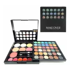 Makeover Set Maquillaje Sombras Ojos Rubor Labiales Jes-237