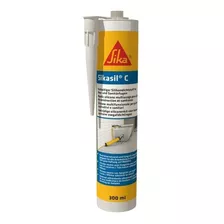 Sikasil C Sellador De Silicona De Curado Neutro 300 Ml Sika