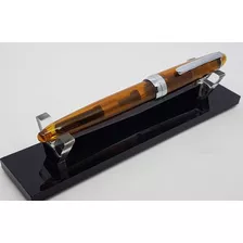 Caneta Tinteiro Demonstrator Jinhao Pena F Ambar 135 Mm 660