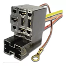 Conector E Chicote 6vias Rele