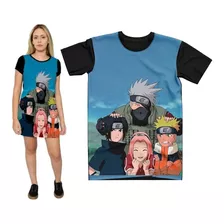 Kit Vestido Curto-curtinho + Camiseta Ramavi Naruto