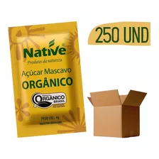 Açucar Native Mascavo Em Sache Individual Organico 5g 250 Un