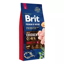 Brit Premium Perro Adulto L Raza Grande 15k - Racion Europea